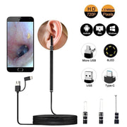 3-in-1 Type-C/Micro USB/PC Endoscope Camera - 3.5m