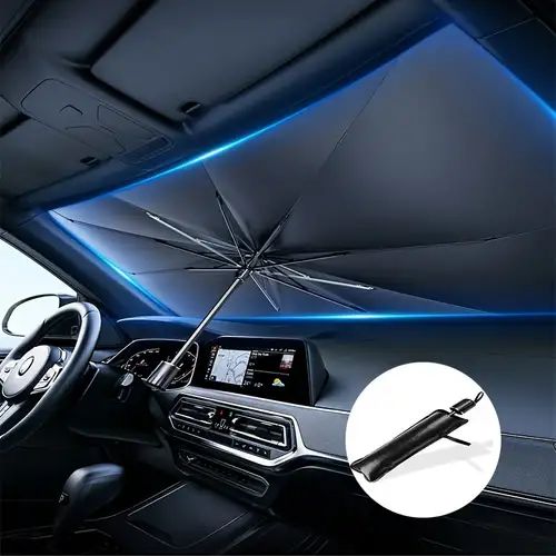 Foldable Car Windshield Sun Shade Umbrella