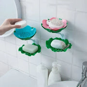 Floral Charm Double Layer Drain Soap Holder (Premium Quality)