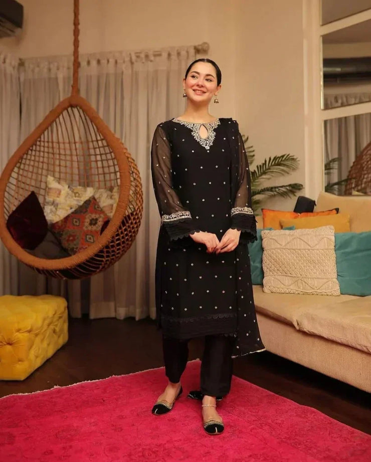 Hania Amir 3 Pcs Stitched