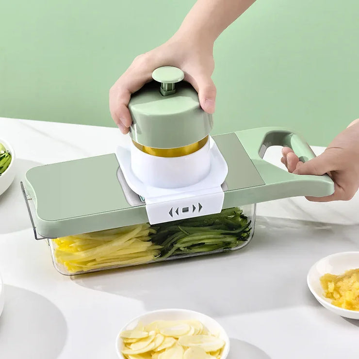 5-in-1 Stainless Steel Multi-Function Vegetable Slicer & Cutter