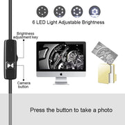 3-in-1 Type-C/Micro USB/PC Endoscope Camera - 3.5m